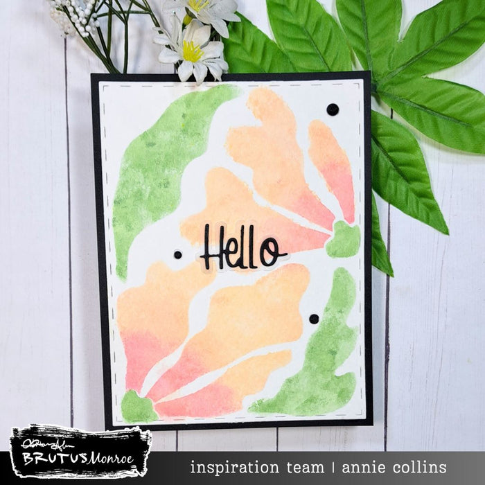 A2 Stencil |  Emma | 4.25"x5.5" Layering