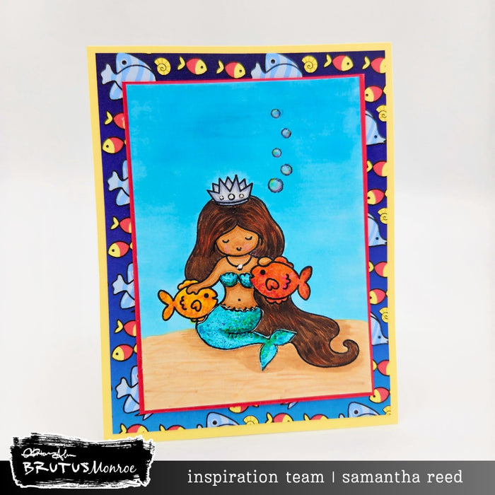 Underwater Friendship | 4x4 Stamp